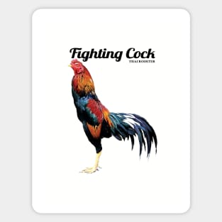 Fighting Rooster Sticker